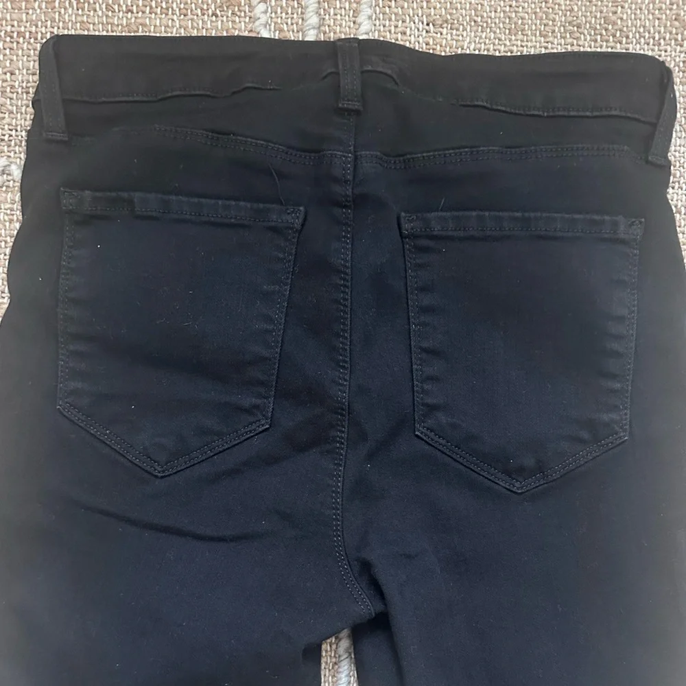 L’AGENCE Marguerite Skinny Jeans 2 Pairs Noir Marino Blue 28 - Picture 10 of 13